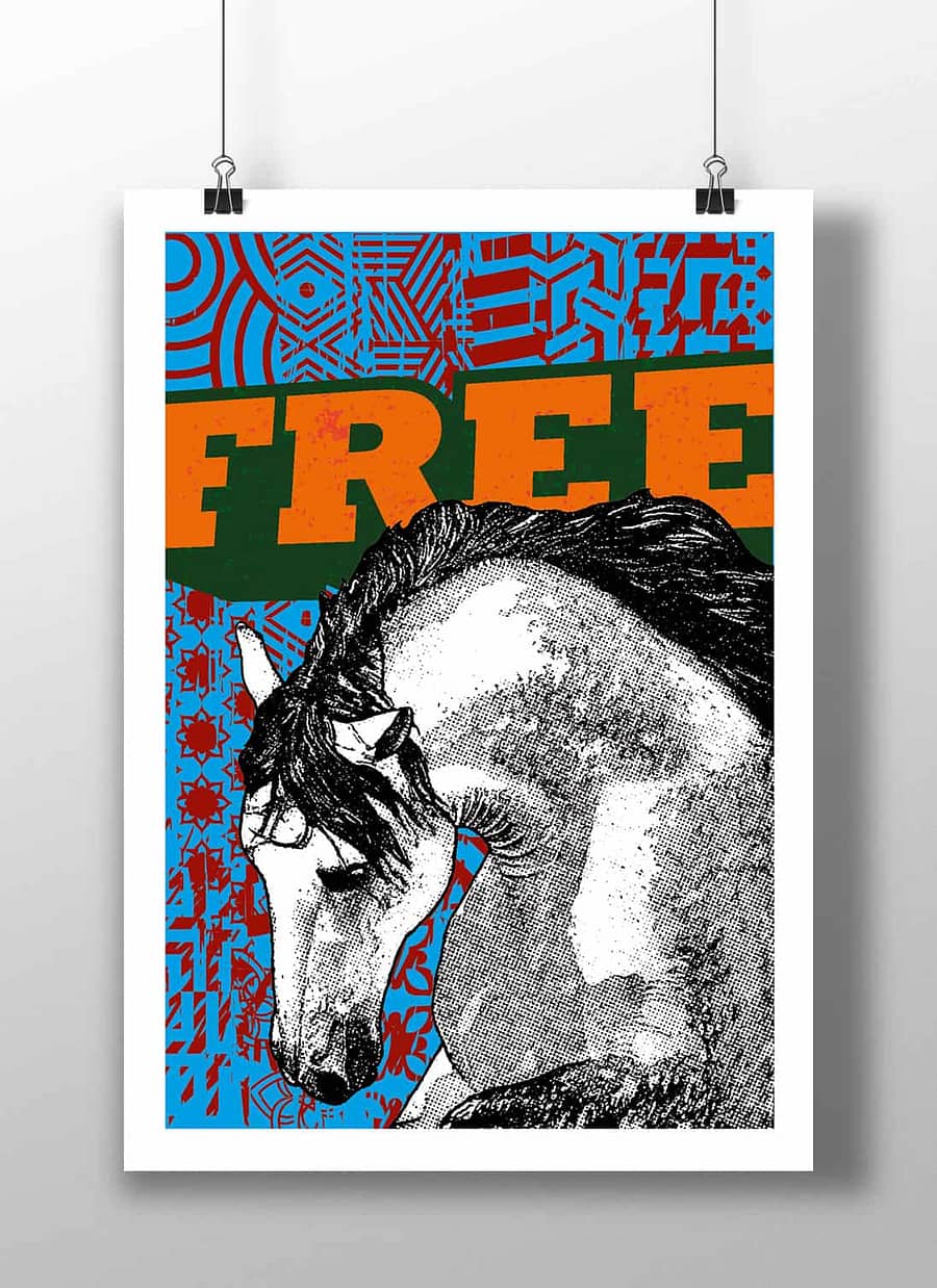 poster horse